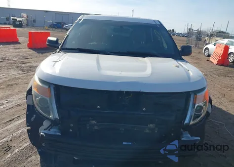 2015 Ford Explorer Police Interceptor из США, поврежденный, VIN 1FM5K8AR5FGB03230